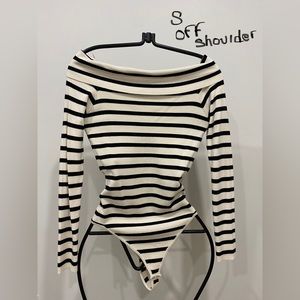 Off the shoulder long sleeve